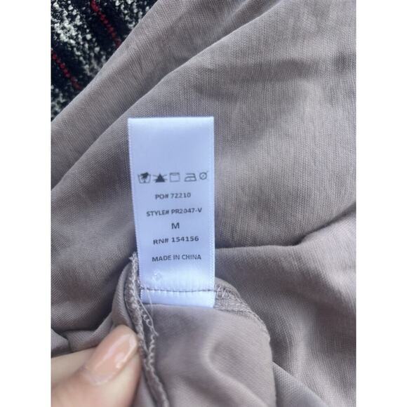 Mod Ref Jumpsuit Womens Medium Beige Cottagecore Straight Flare Cropped Cotton - Picture 4 of 4